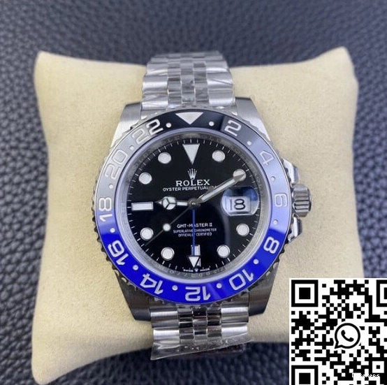 Rolex Black Clean GMT Dial M126710BLNR-0002 Factory Master II 0308